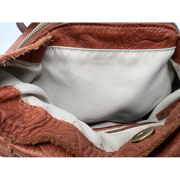 AMERICAN LEATHER CO. Handbag, Purse, Brandy Tooled - Picture 10 of 14